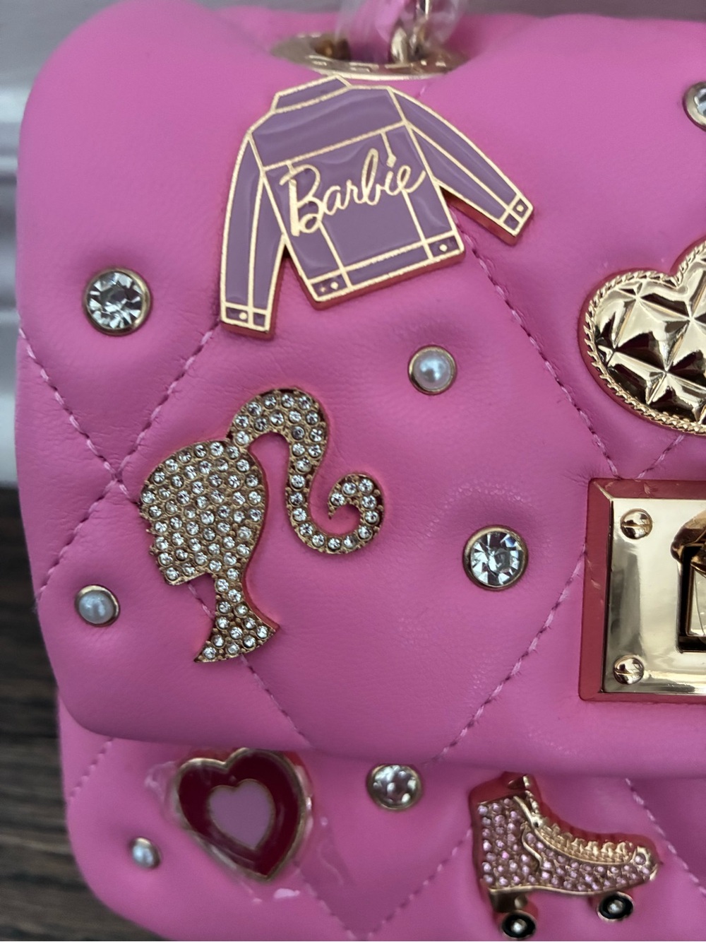 ALDO BARBIE Crossbody Bag, Quilted, NWT! - Picture 7 of 12